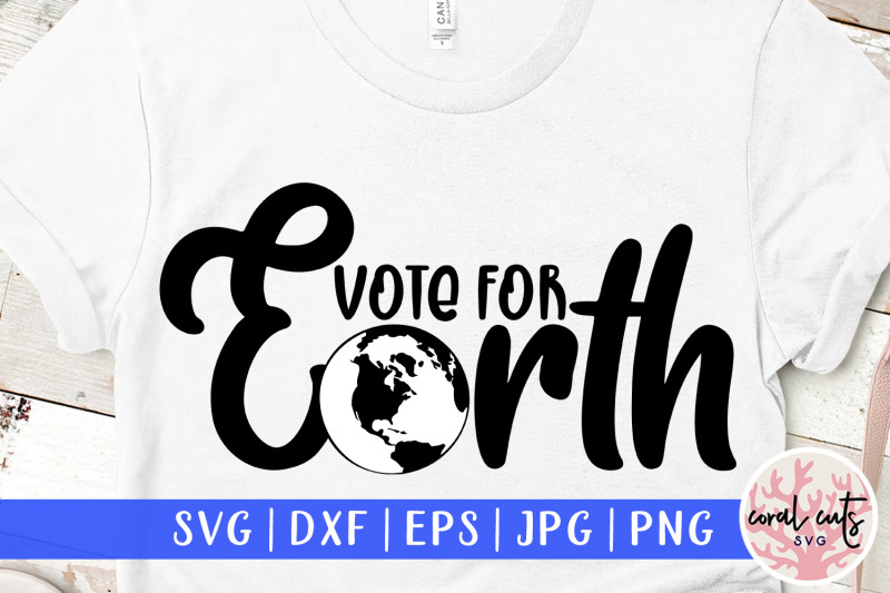 vote-for-earth-us-election-svg-eps-dxf-png