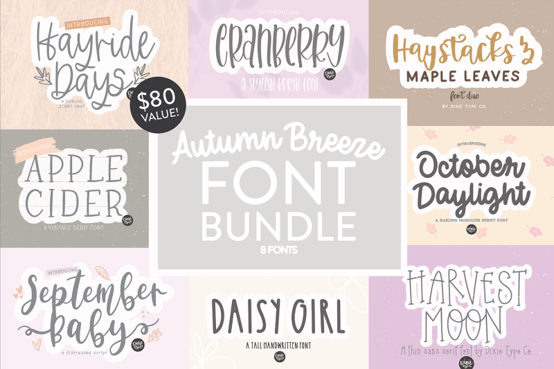 autumn-breeze-font-bundle