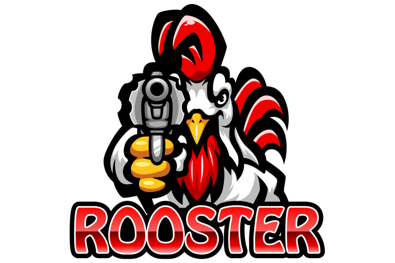 rooster-gunners-mascot-logo-design