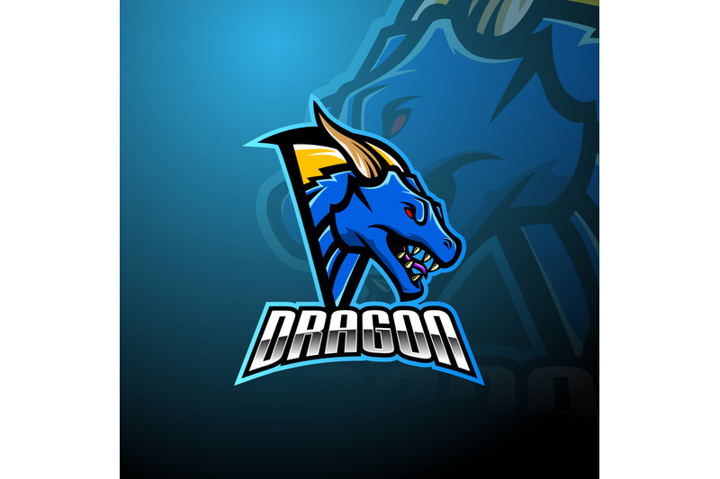 dragon-head-esports-mascot-logo-design