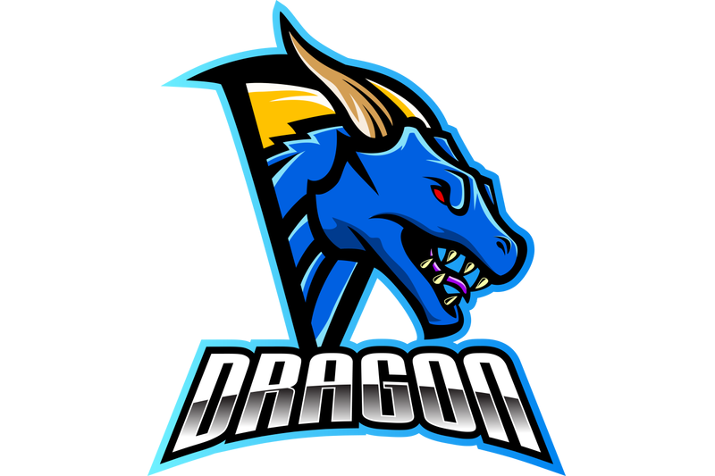 dragon-head-esports-mascot-logo-design