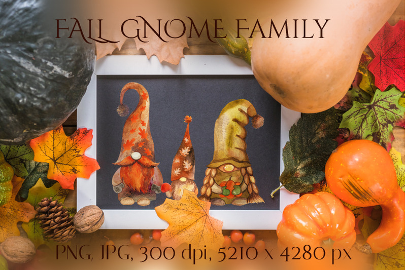 fall-gnome-family