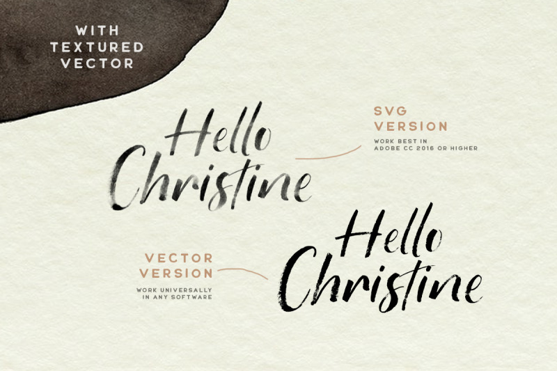 Hello Christine - SVG Font By Letterhend | TheHungryJPEG