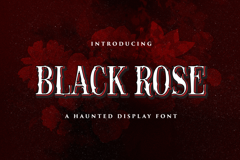 black-rose-haunted-display-font