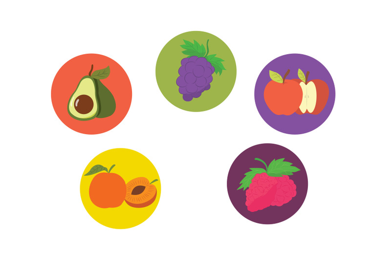 fruits-icon-vector-bundle