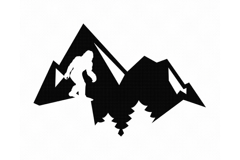 bigfoot-svg-mountain-png-dxf-clipart-eps-vector