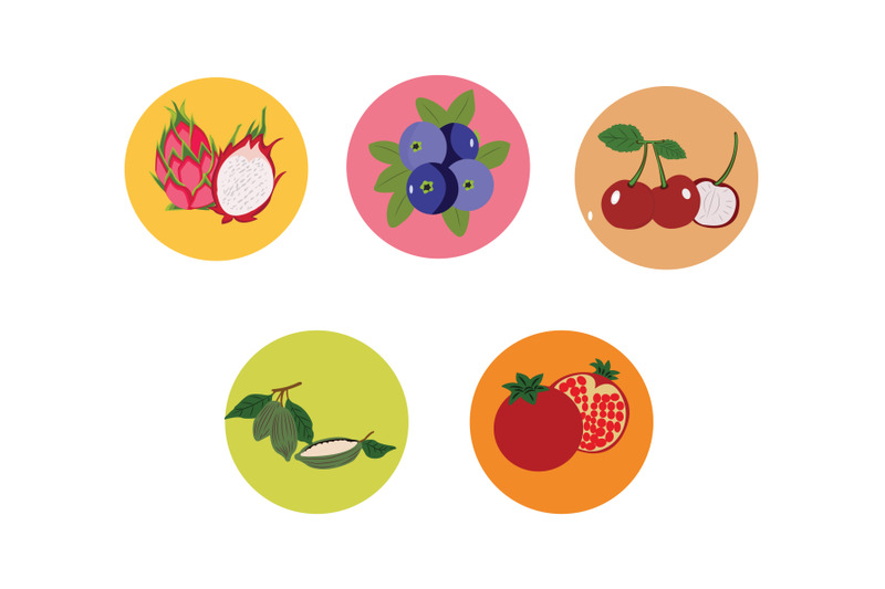 fruits-icon-vector-bundle