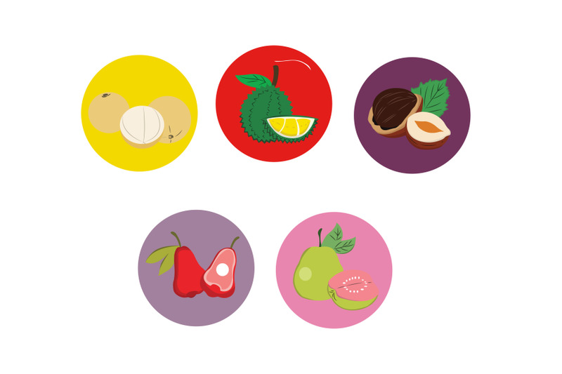 fruits-icon-vector-bundle