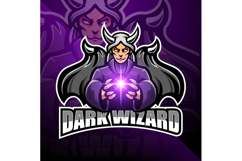 dark-wizard-esport-mascot-logo-design