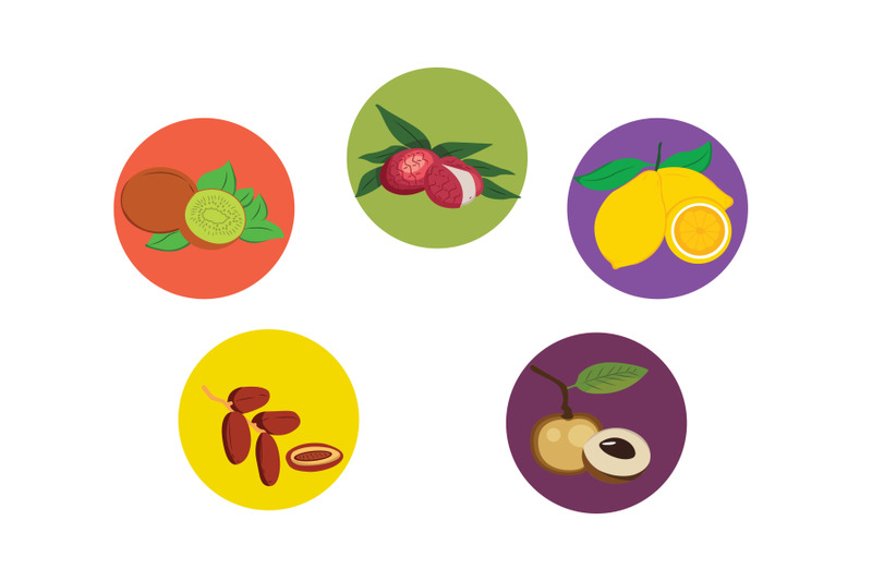 fruits-icon-vector-bundle