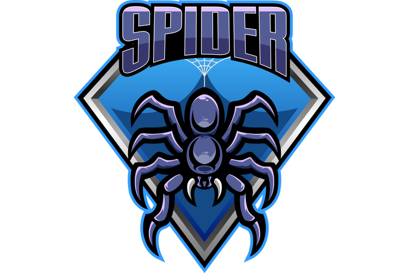 spider-esport-mascot-logo-design