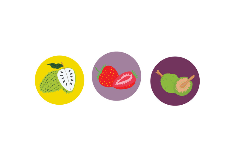 fruits-icon-vector-bundle