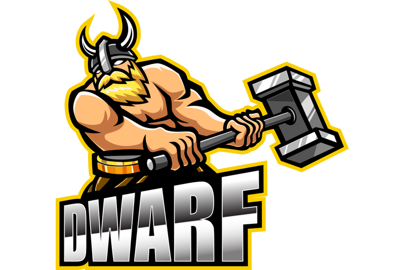 dwarfs-esport-mascot-logo-design