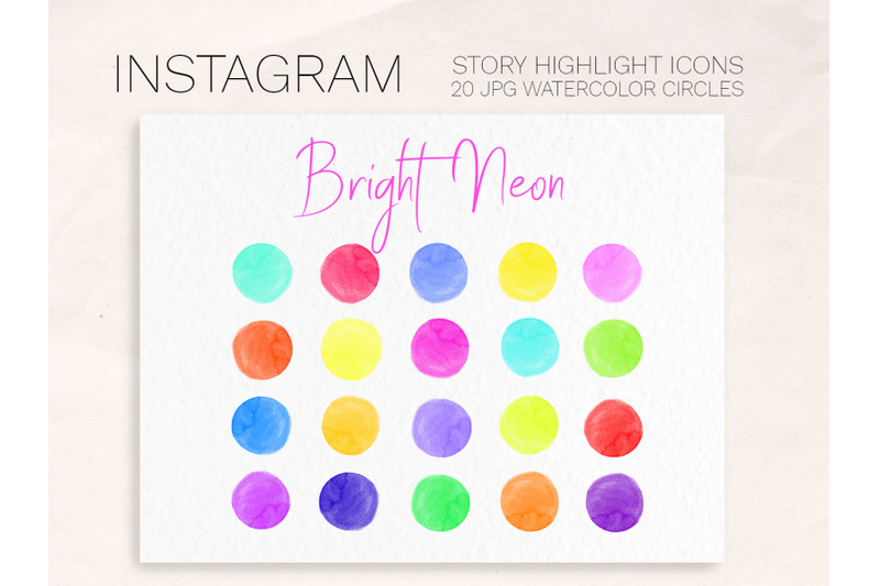bright-neon-colors-instagram-story-highlight-cover