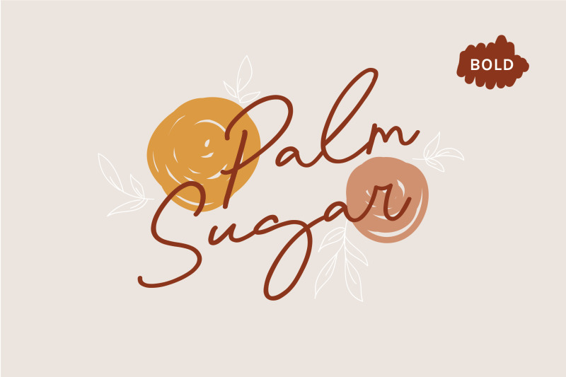 palm-sugar-font-doodles