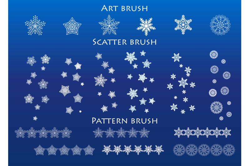 snowflake-brushes-for-adobe-illustrator