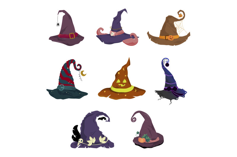 halloween-hat-collection-cap-for-witch