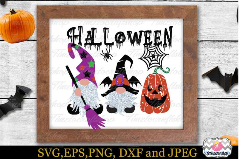 Download Halloween Gnomes SVG, Spider Gnome Svg, Pumpkin Gnome ...