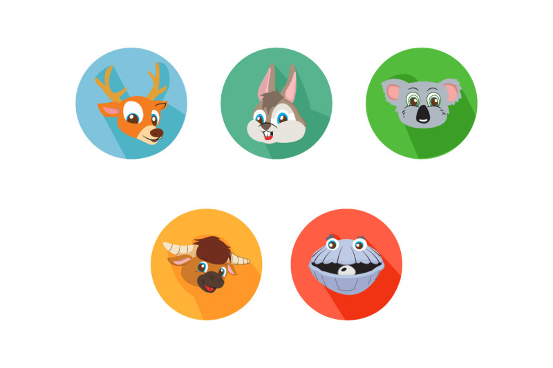 cartoon-animals-icon-bundle