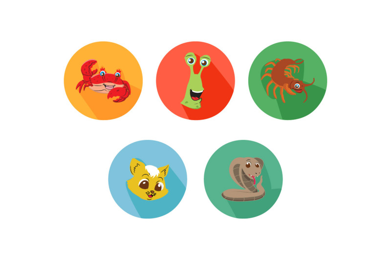 cartoon-animals-icon-bundle