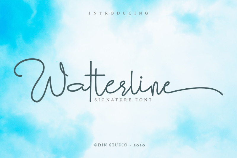 watterline-elegant-signature-font