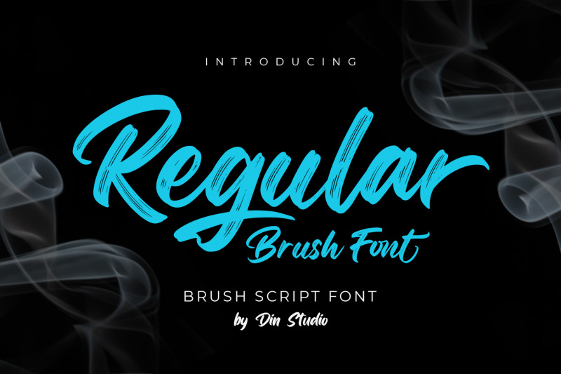 regular-brush-elegant-brush-font