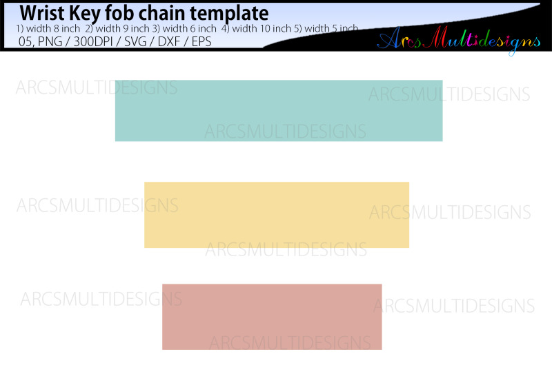 wrist-key-fob-chain-template