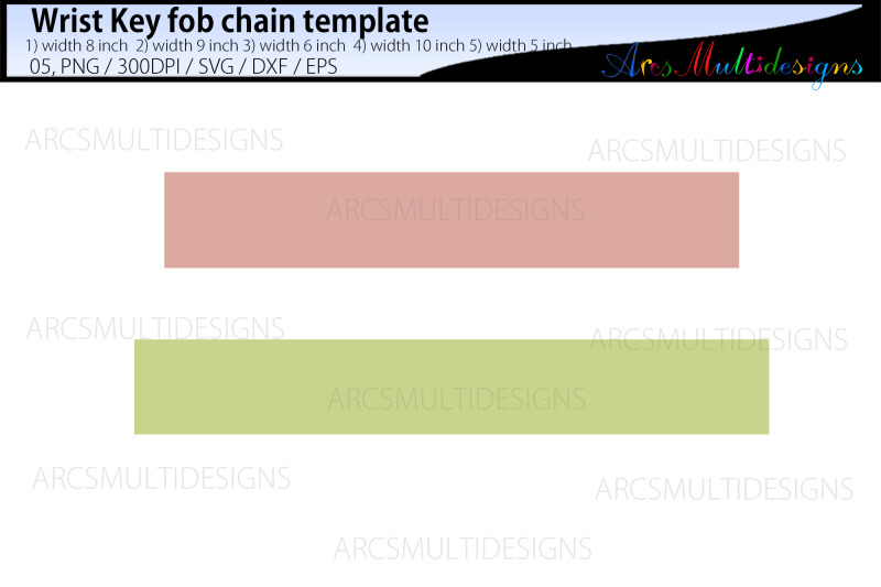 wrist-key-fob-chain-template