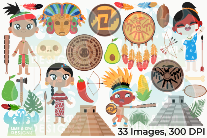 maya-mayan-civilization-clipart-lime-and-kiwi-designs