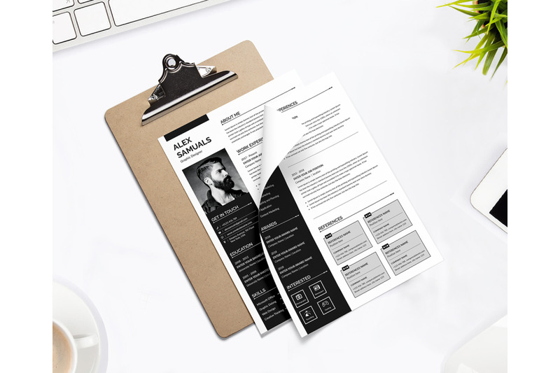 2-pages-resume-template-word