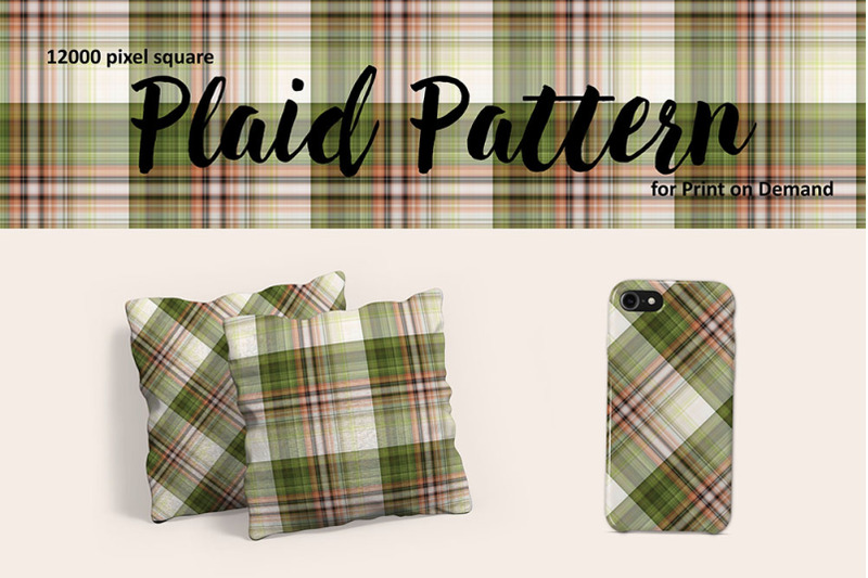 green-and-white-plaid-pattern-for-print-on-demand