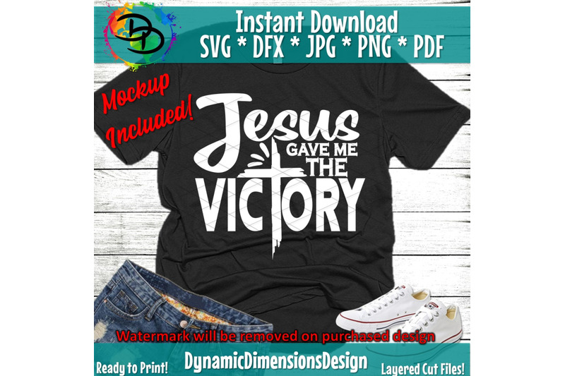 jesus-gave-me-the-victory-waymaker-miracle-worker-my-god-svg-png-f