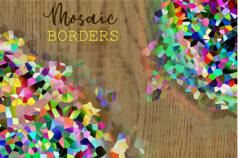 mosaic-crystal-polygon-pattern-borders