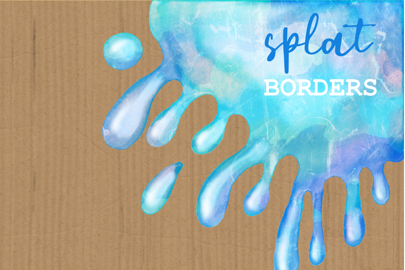 watercolor-ink-paint-splatter-borders