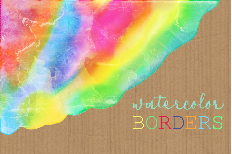 watercolor-rainbow-brush-stroke-borders