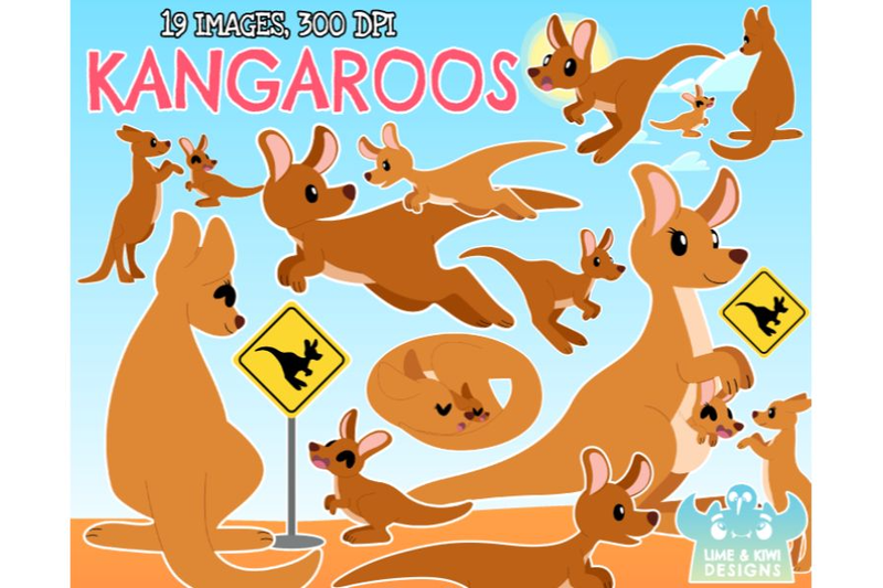 kangaroos-clipart-lime-and-kiwi-designs