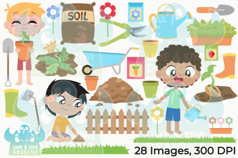 gardening-boys-clipart-lime-and-kiwi-designs