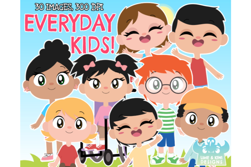 everyday-kids-clipart-lime-and-kiwi-designs