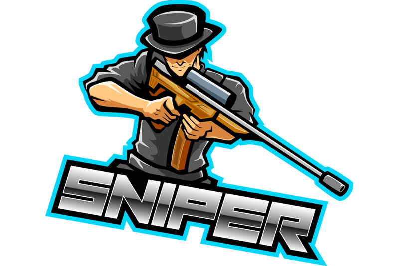 sniper-esport-mascot-logo-design