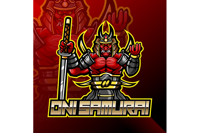 samurai-warrior-esport-mascot-logo-design