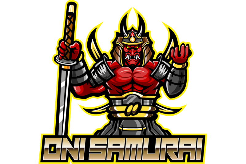 samurai-warrior-esport-mascot-logo-design