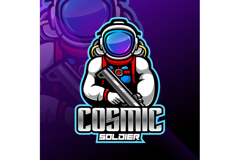 galaxy-astronaut-esport-mascot-logo