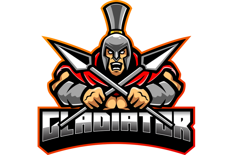 gladiator-esport-mascot-logo-design