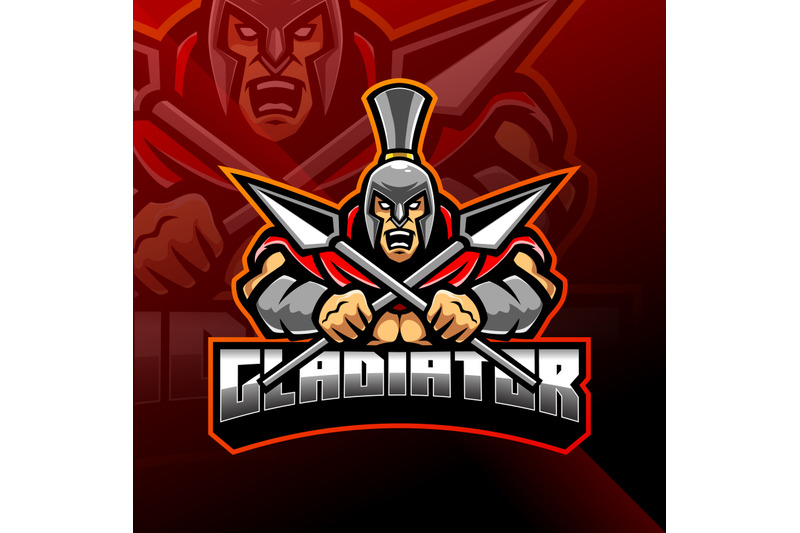 gladiator-esport-mascot-logo-design