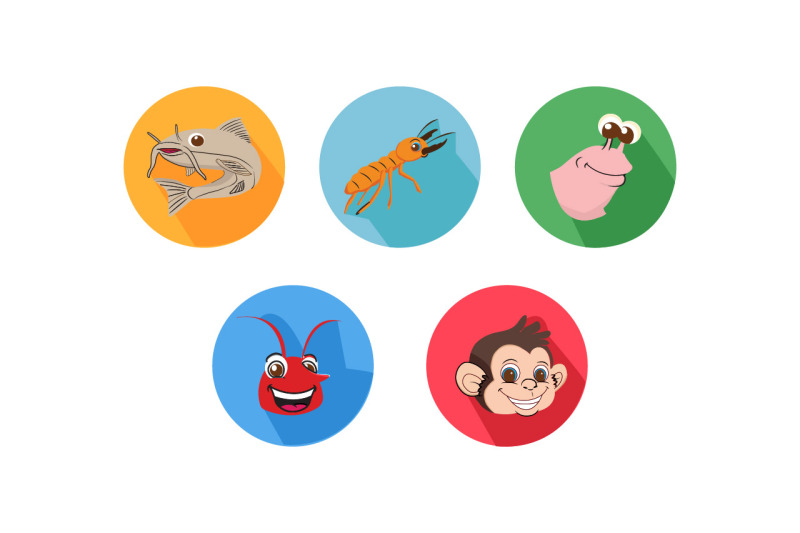 monkey-friends-cartoon-animals-icon-bundle