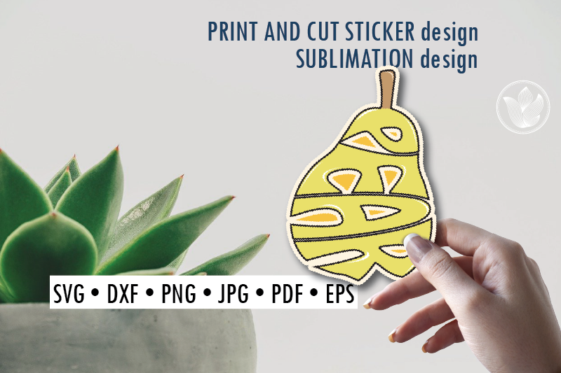 pear-print-and-cut-sticker-sublimation-design-for-t-shirts