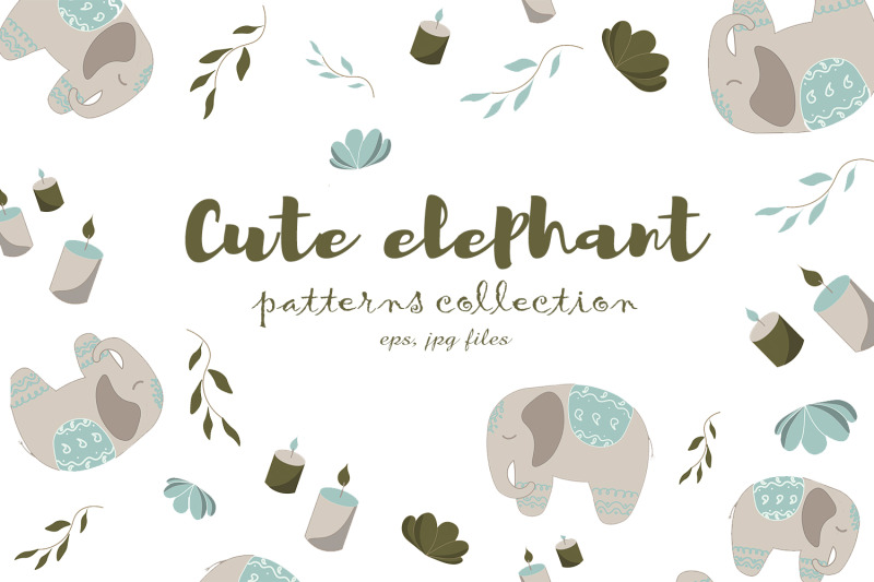 seamless-pattern-collection-with-cute-elephant