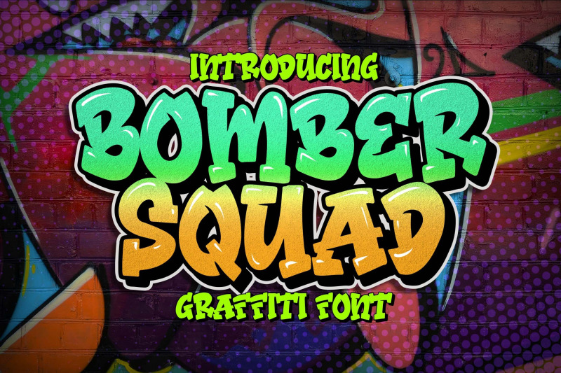 bomber-squad-graffiti-font