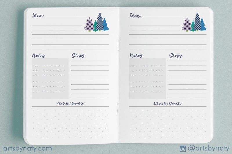 ideas-notebook-printable-interior-with-plaid-christmas-trees