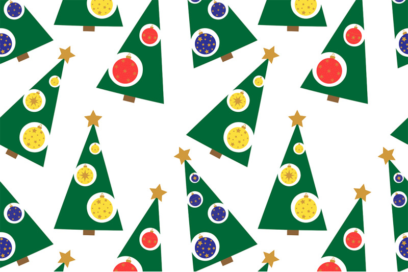 seamless-patterns-christmas-trees-vector-christmas-trees-svg